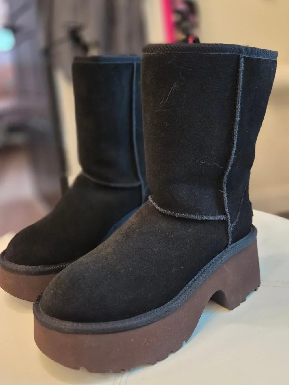 UGG Women's Classic Short New Heights Platform Boot